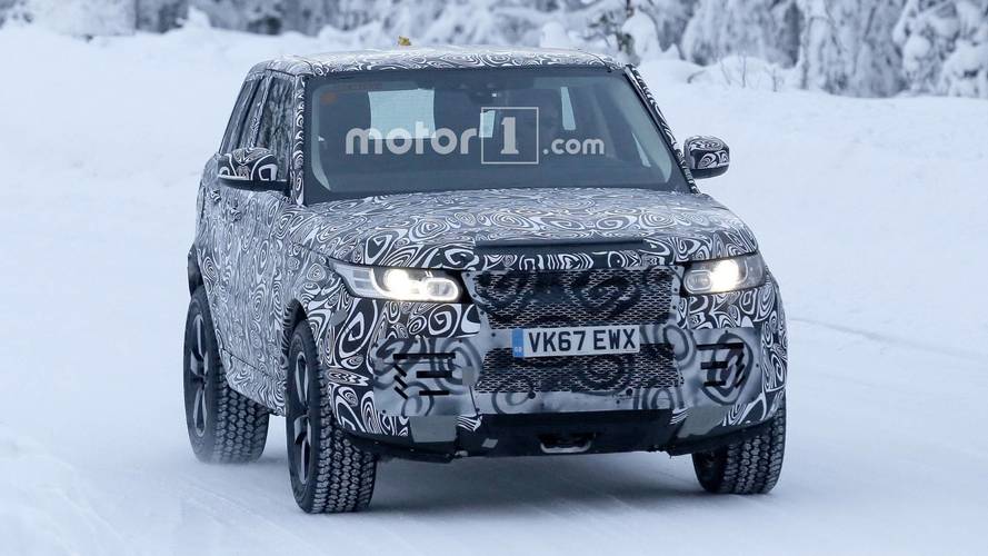 Cute Land Rover Test Mule is The New Defender