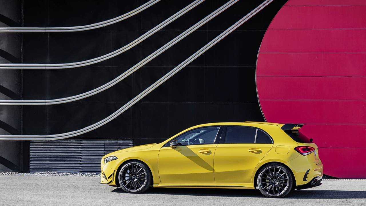 2019 Mercedes-AMG A35 4Matic Spotted in The Metal