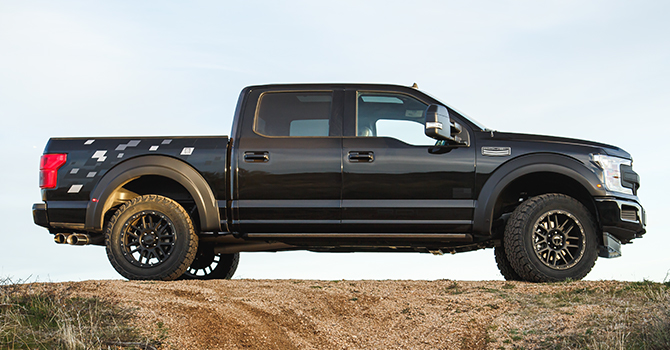 2020 Roush F-150 5.11 tactical edition has a stealthy appearance