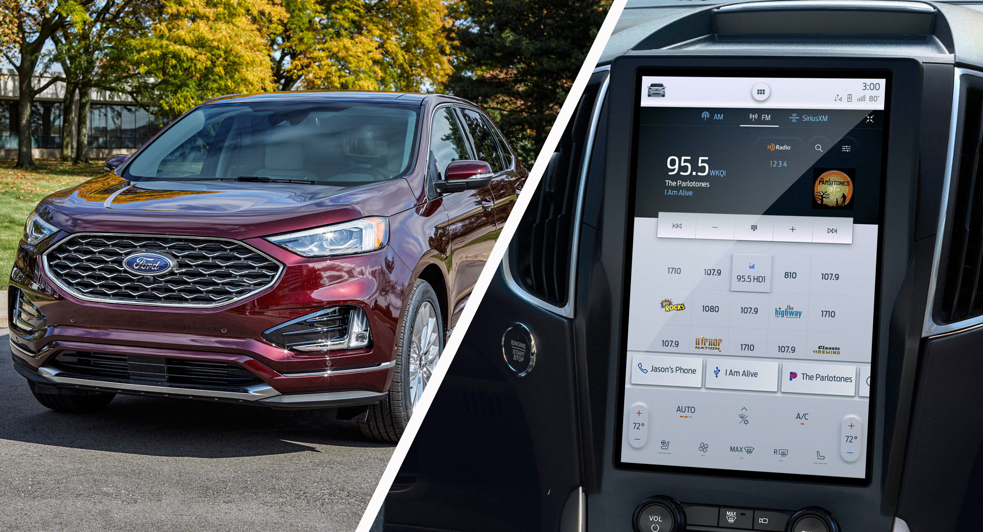 2021 Ford Edge arrives with a 12-inch standard infotainment screen