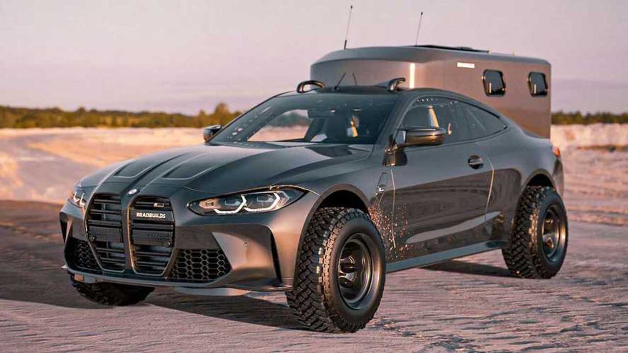 BMW M4 Baja Overlander renderings make the Big Grille look better