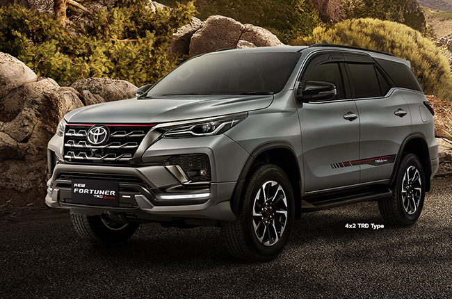 Toyota Fortuner gains sporty TRD goodies