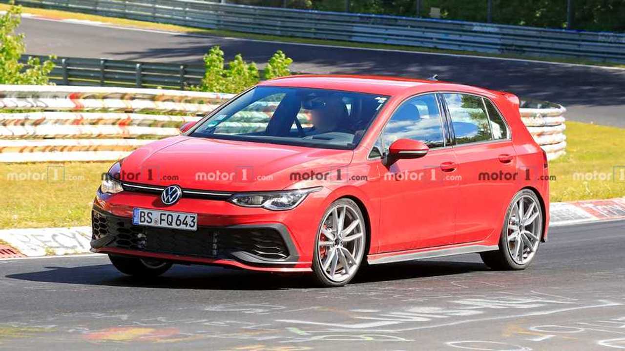 2021 VW Golf GTI GTI TCR Spy Photo Debut. Could Have 296 HP