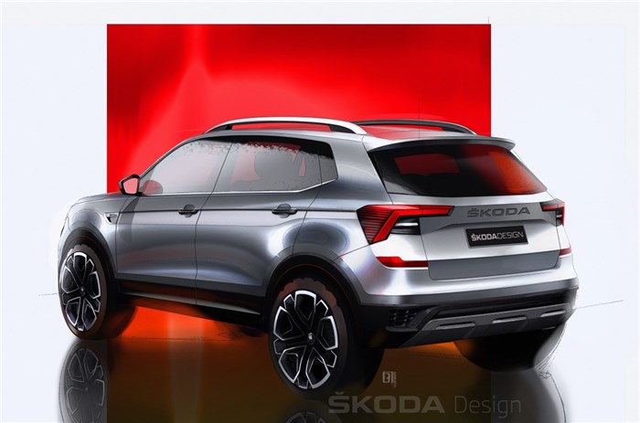 2021 Skoda Kushaq Sketched Out Ahead Of March 18 Reveal