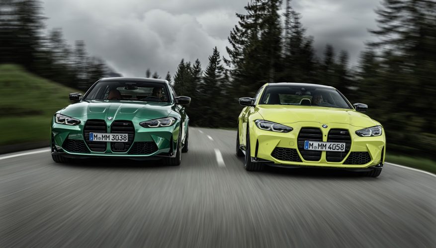 All-Wheel Drive BMW M3 and M4 Trims will be available later