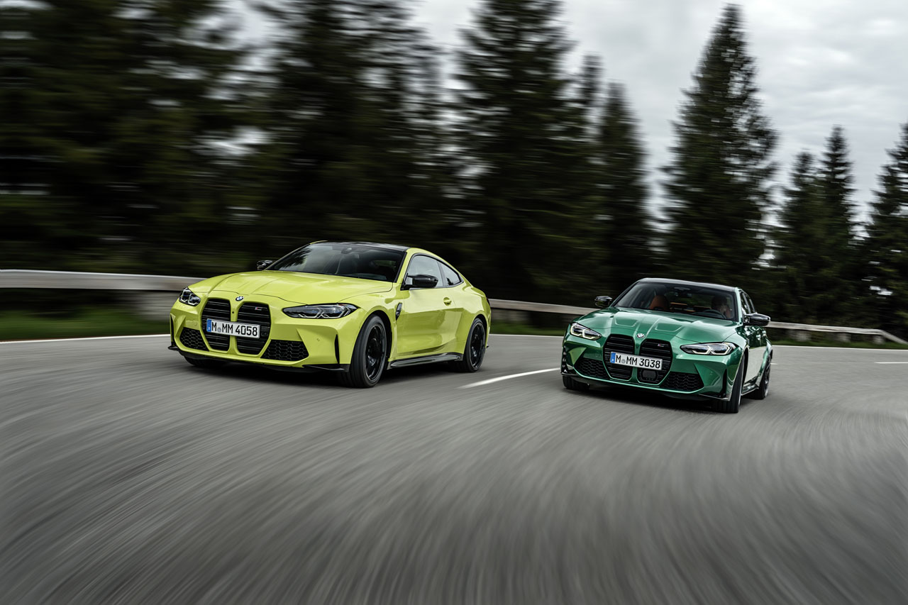 All-Wheel Drive BMW M3 and M4 Trims will be available later