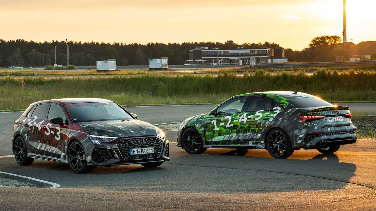 2022 Audi RS3 gets Torque-Split Rear Diff and Turbo Five-Cylinder