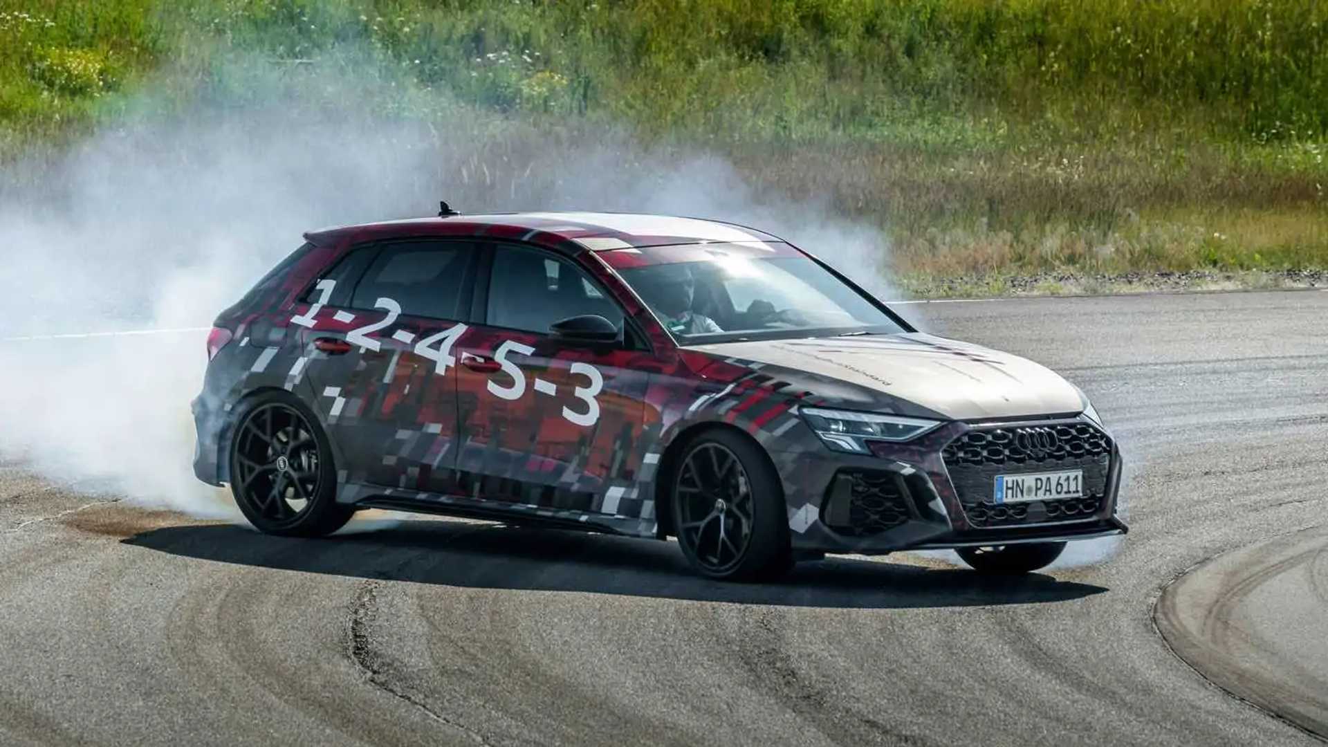 2022 Audi RS3 gets Torque-Split Rear Diff and Turbo Five-Cylinder