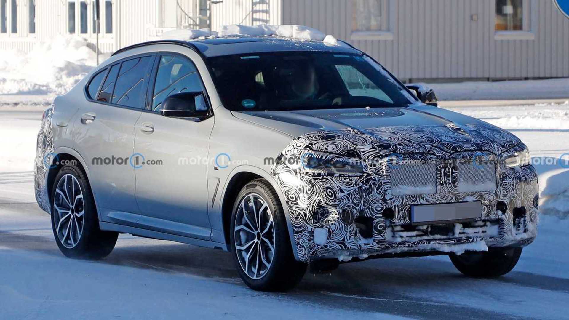 Facelifted 2022 BMW X4 Found During Testing