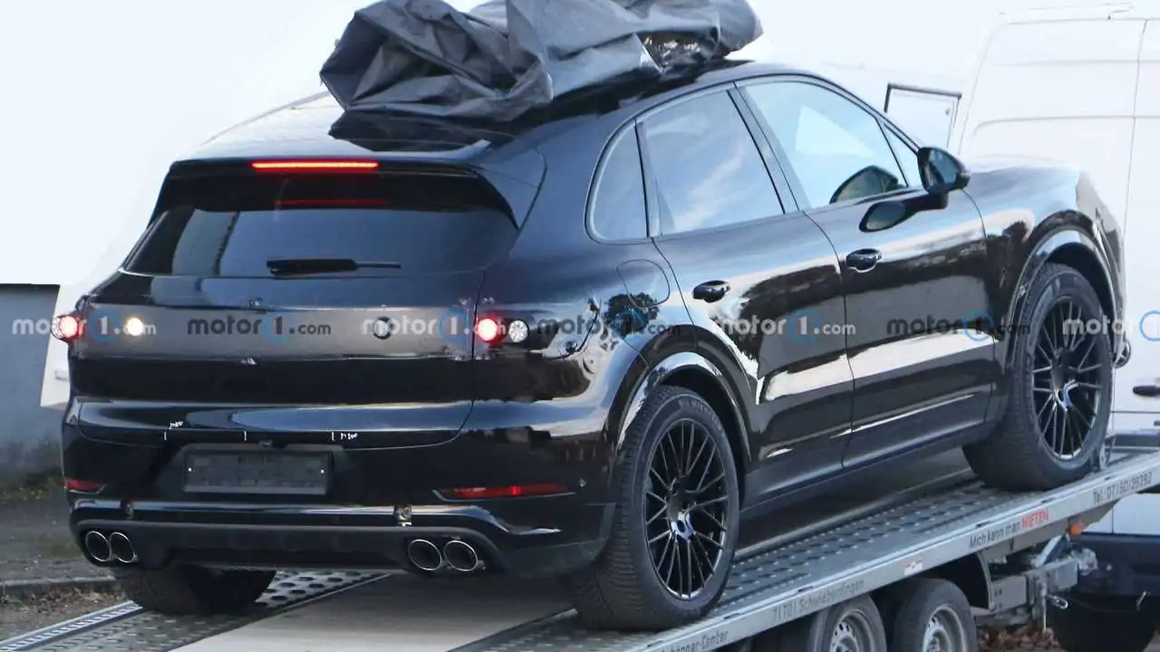 Porsche Cayenne Facelift Revealed For The First Time