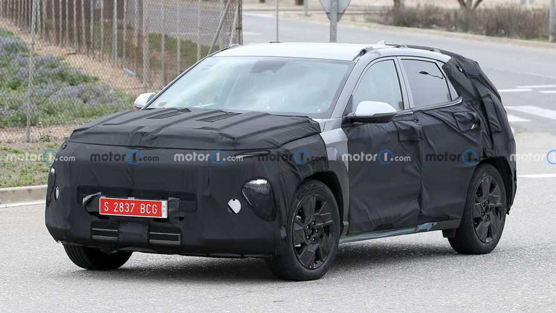 2023 Hyundai Kona Sends Strong Tucson Vibes In New Spy Photos