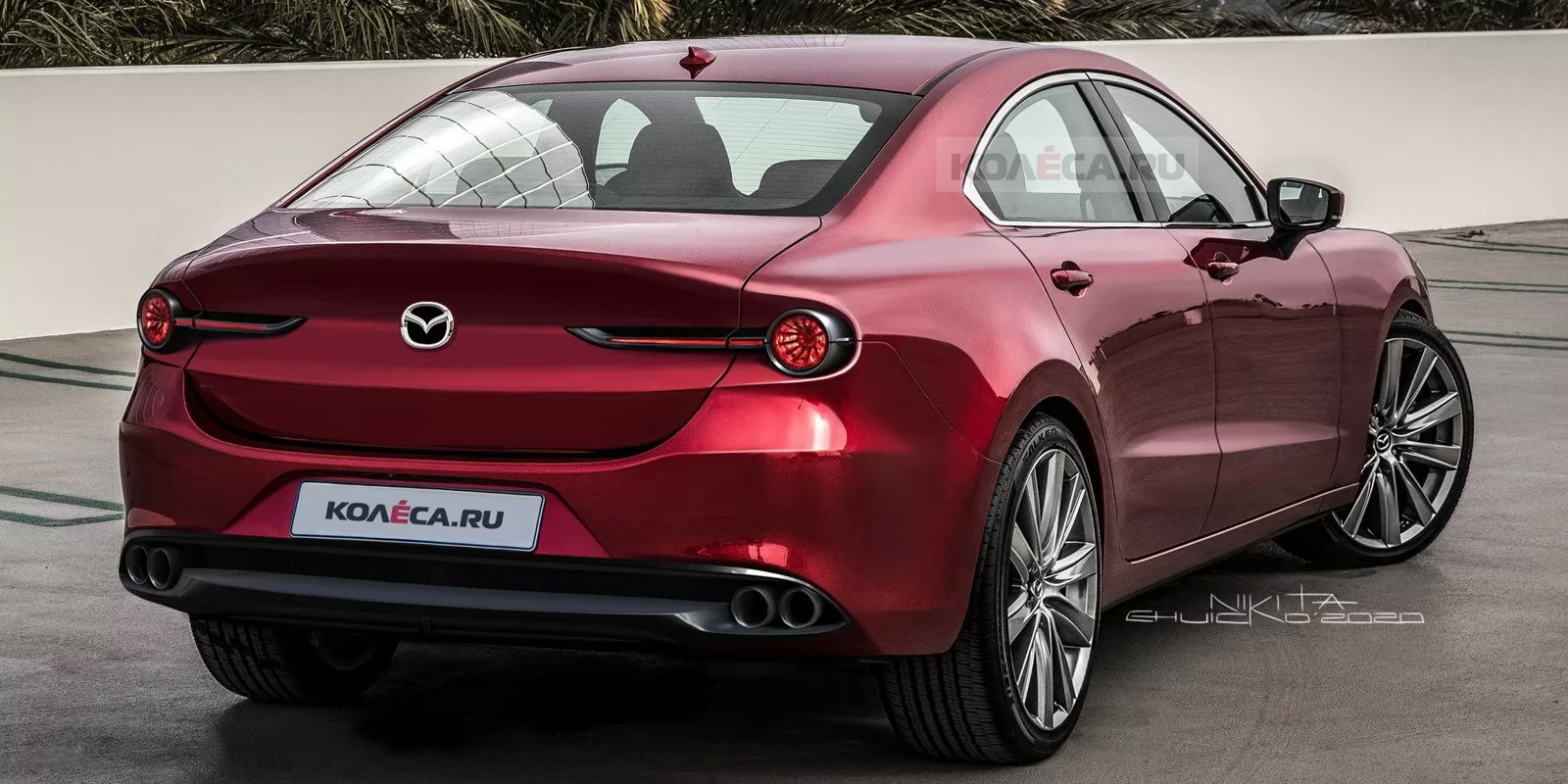 Rear-Drive Mazda6 2023 Rendered, We Love What We See