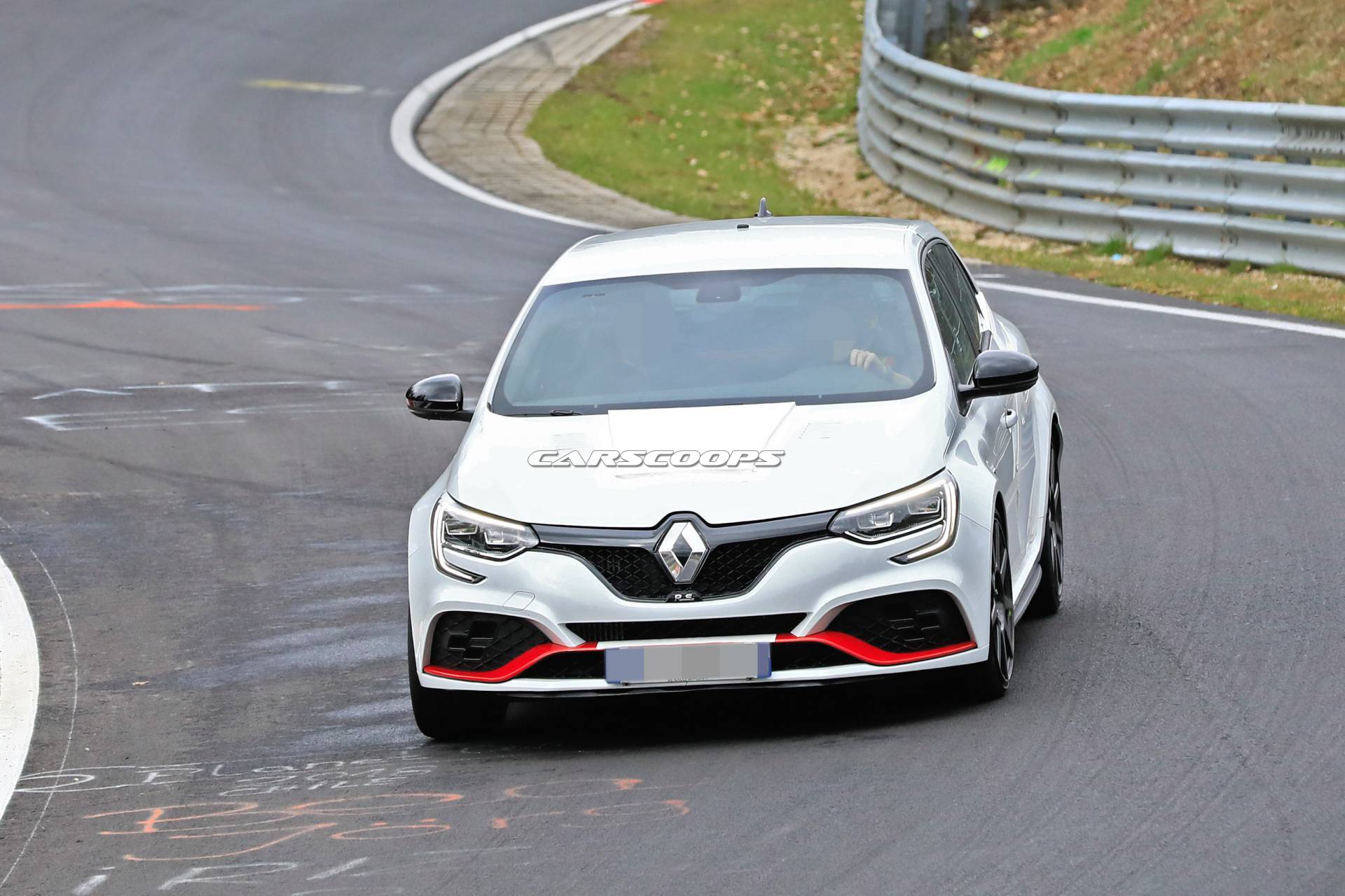 Renault Megane RS Trophy-R Spied Lapping Nurburgring