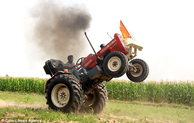 Indian Farmer TikTok has All the Tractor Wheelies You Have Never Seen