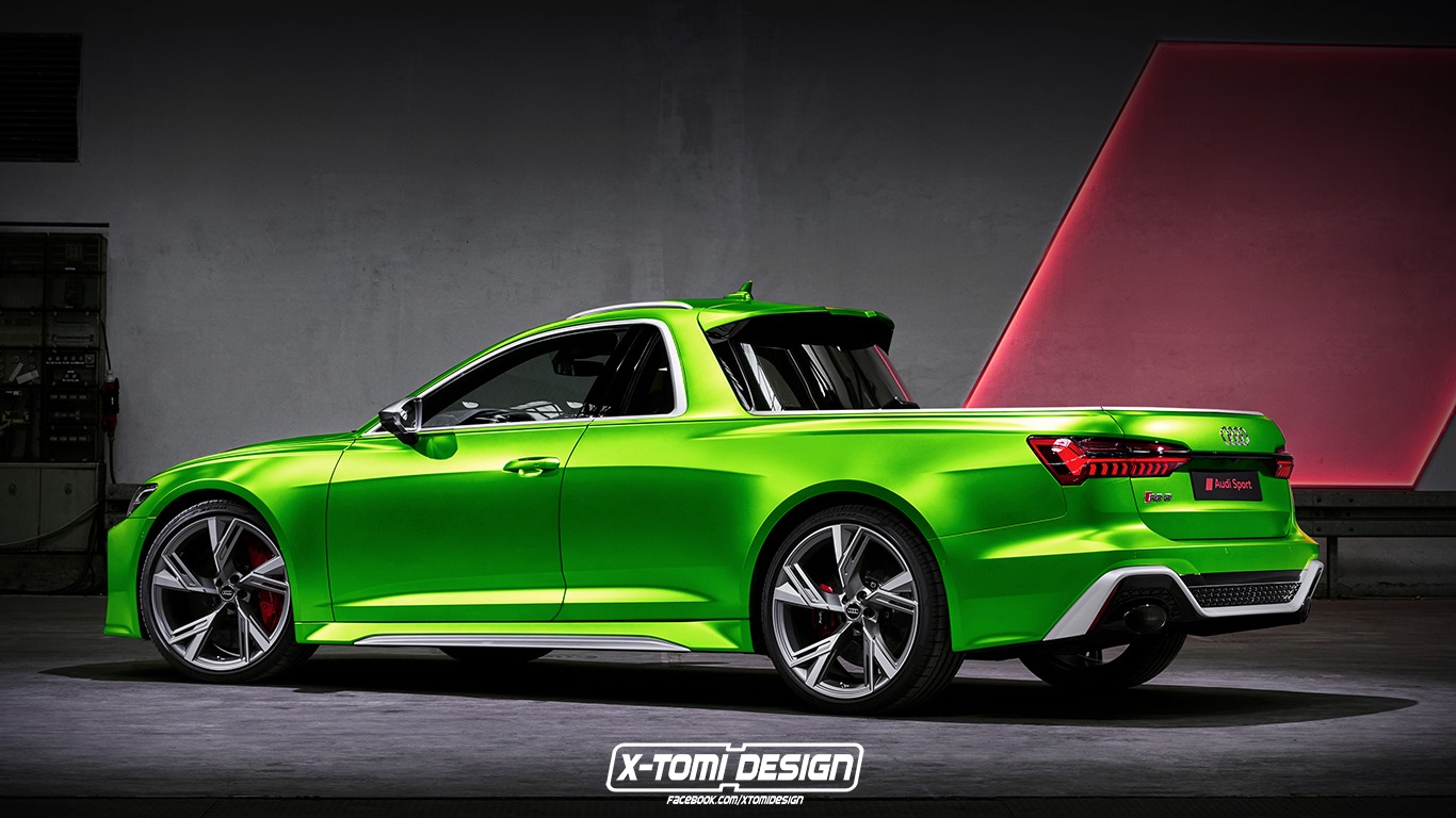 Audi RS6 Ute rendering Is the Sublime High Performance Pickup We Need