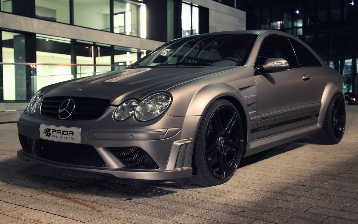 Prior Design unveils the CLK Black Series body kit inspired by Prior Design