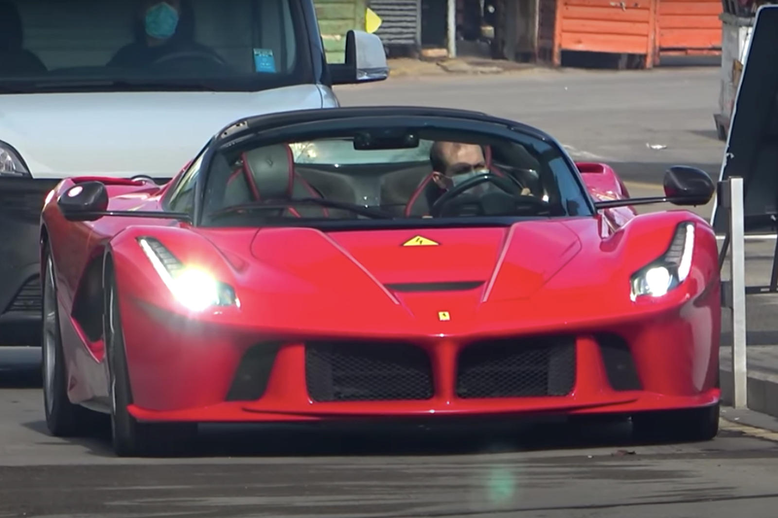 Is There Something Weird About This LaFerrari Factory Exit?