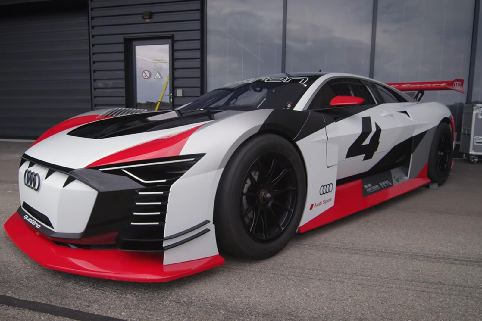 Ken Block sabotages the Audi DTM Legend and Electric Prototype Race Car