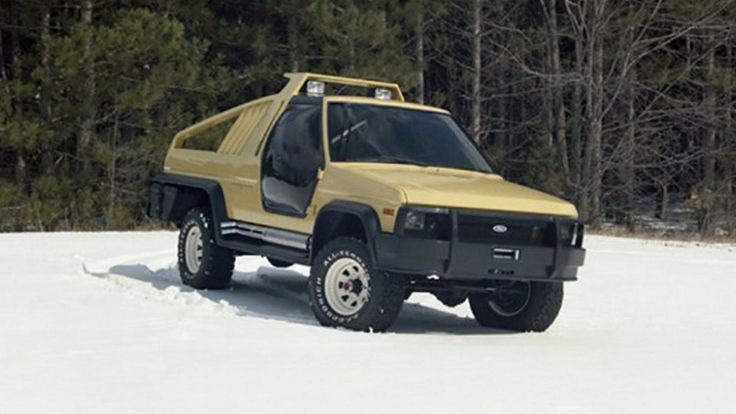 1981 Ford Bronco Montana Lobo, 1988 Bronco DM-1: Concept We Forgot