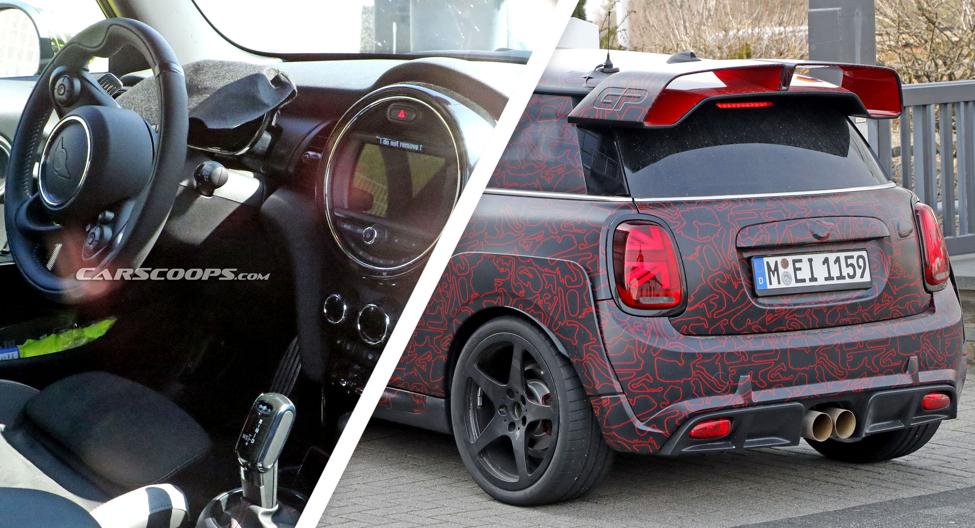 Take a look inside the Mini Cooper JCW GP