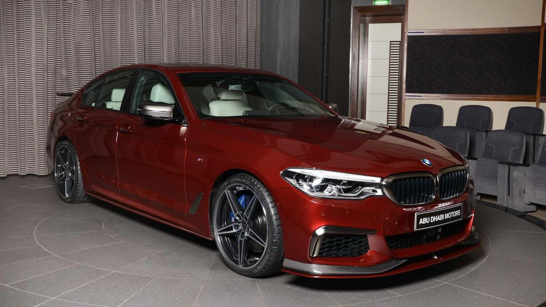 BMW M550i Aventurine Red Is A Eye-Catching Spec