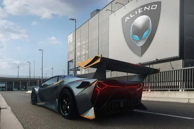 Alieno Arcanum is a 5,221-HP electric hypercar with "Alien" tech