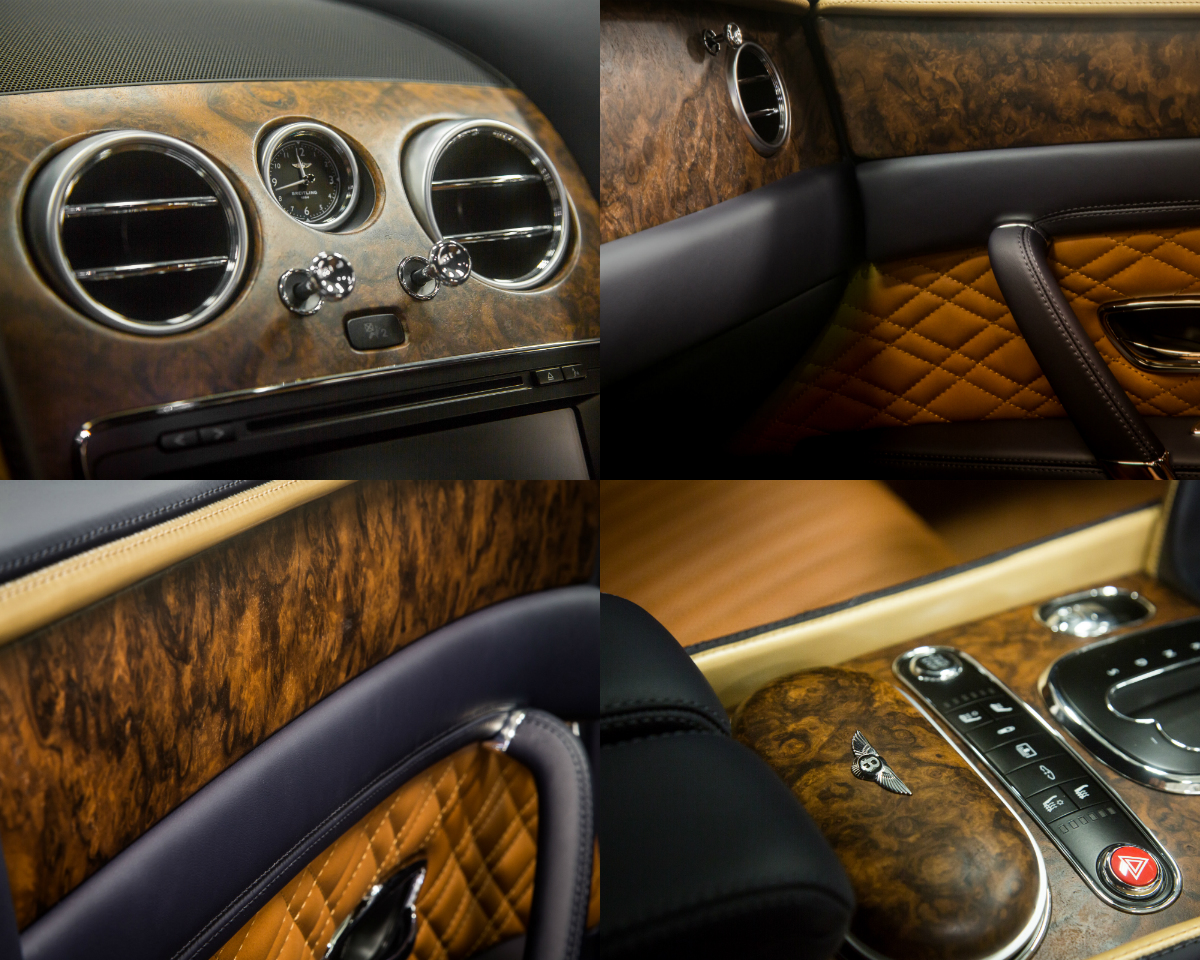 Bentley Open-Pore Wood Veneer is Just Nuts