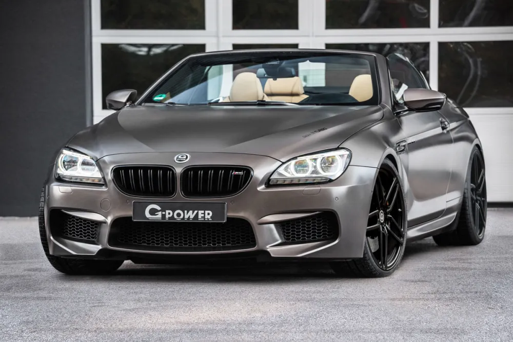 BMW M6 Convertible can reach 205 mph/330 km/h with 800 hp