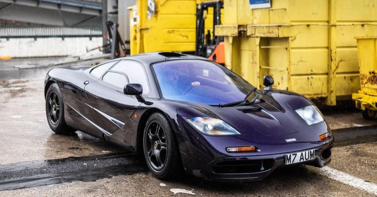 Take a Tour Of Seven McLaren F1s, George Harrison's Unique Car