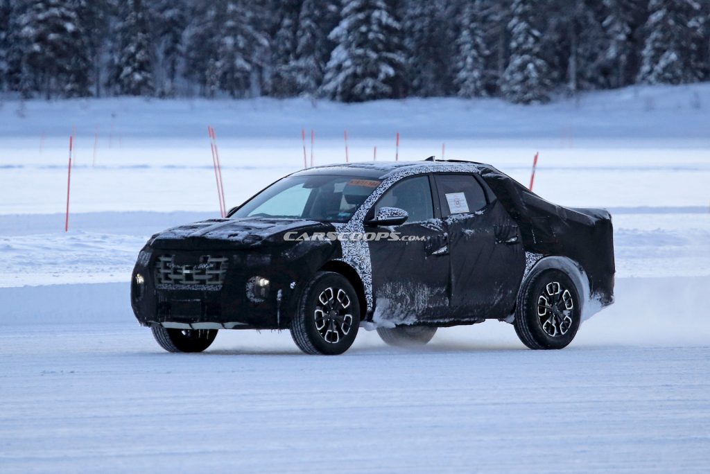 Hyundai Santa Cruz Rendering Shows The Camouflage