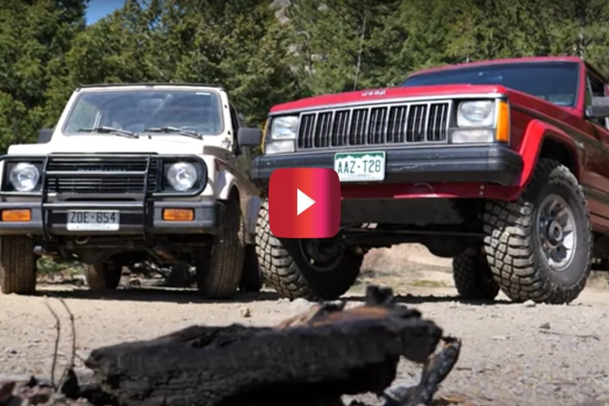 Jeep Comanche meets The Gladiator in Off-Road Battle