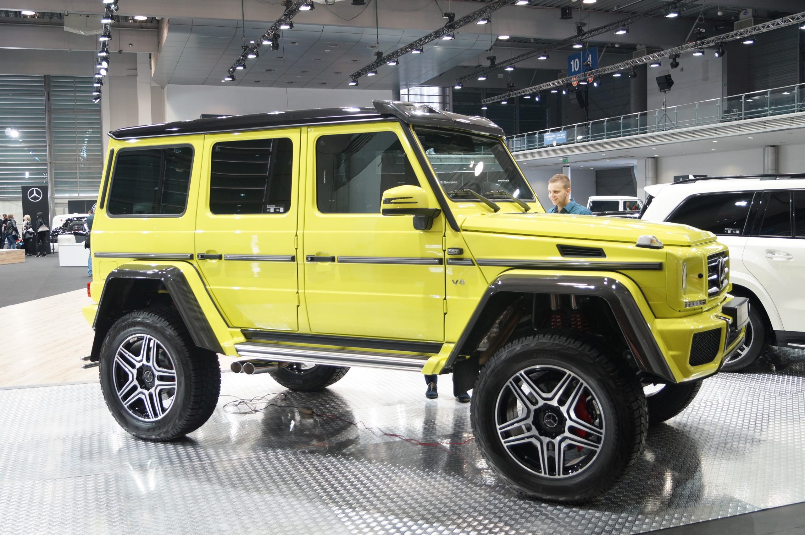 Mercedes-Benz G500 4x42 starting at EUR226,100