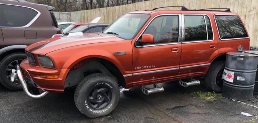 Ford Explorer with Mustang Front End Surprisingly isn't Awful