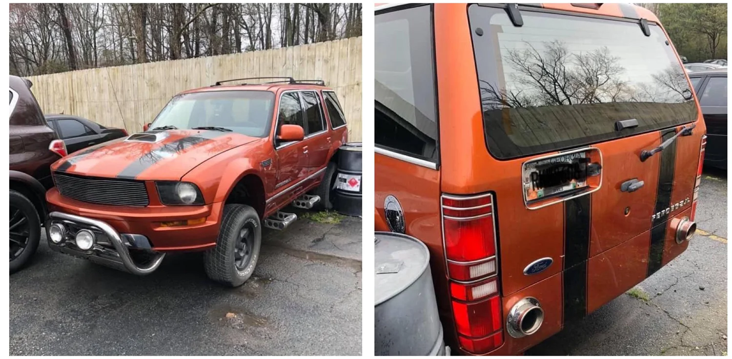 Ford Explorer with Mustang Front End Surprisingly isn't Awful