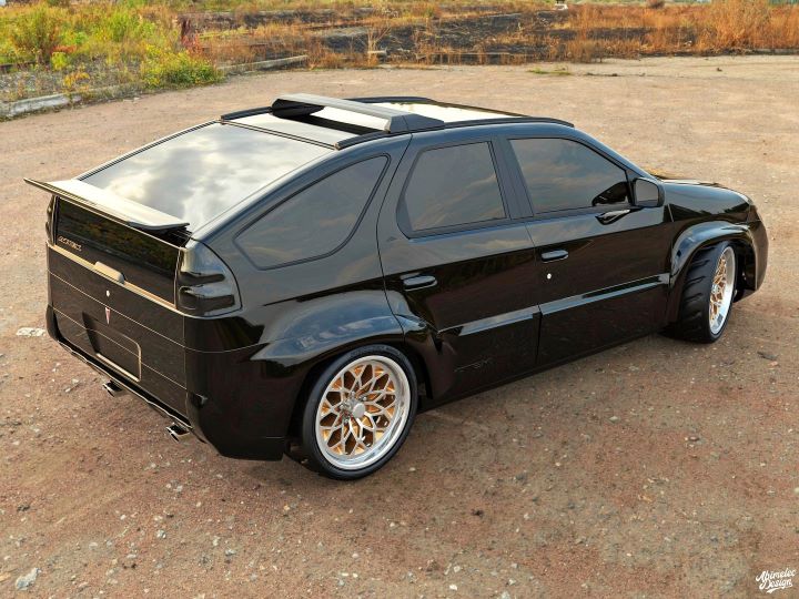 Pontiac Aztek Trans Am Tribute rendering looks shockingly good