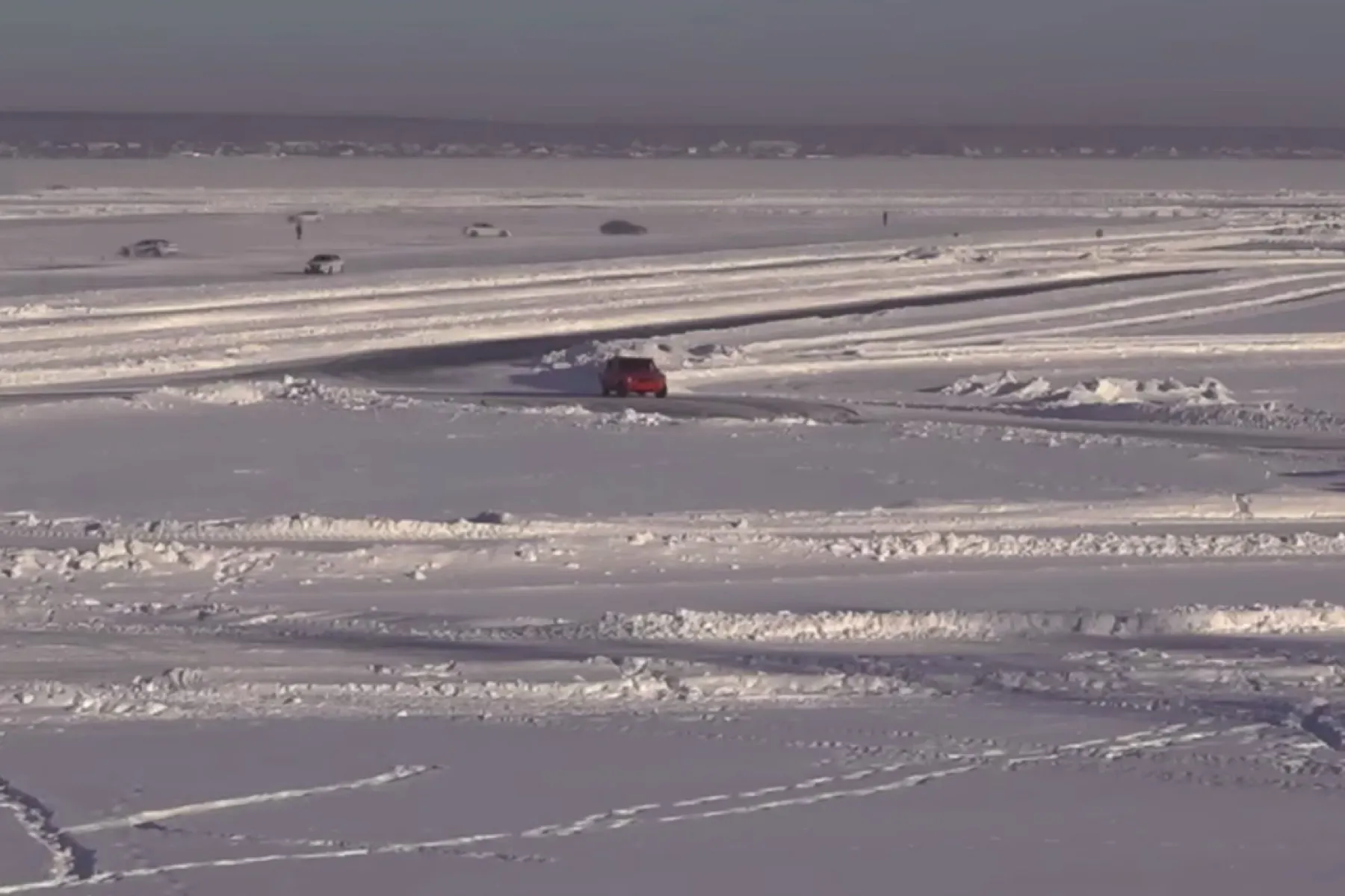 Russian Man claims to have set a new record for longest car drift: 17 hours, 34 minutes