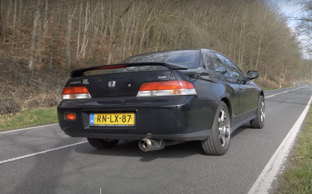 Honda Prelude Autobahn Top Speed Run Recalls The 90s