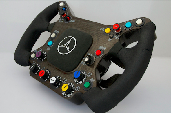 Kimi Raikkonen's McLaren F1 steering wheels for sale