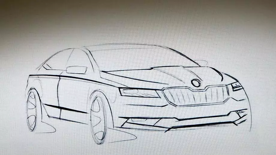 WCF reader imagines 2015 Skoda Superb, based on spy photos and official sketches