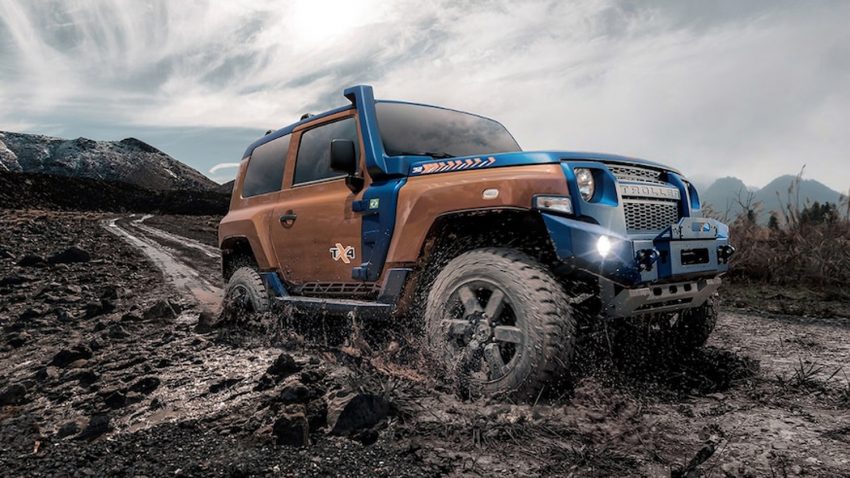 Brazil's Bronco-Like Takes on Off-Roading with the Ford Troller TX4.