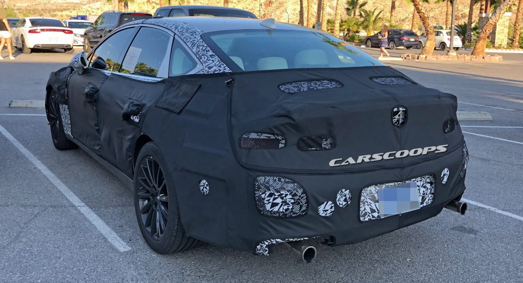 2020 Genesis G80 Spied in Trying to Cover Up Sleeker Shape