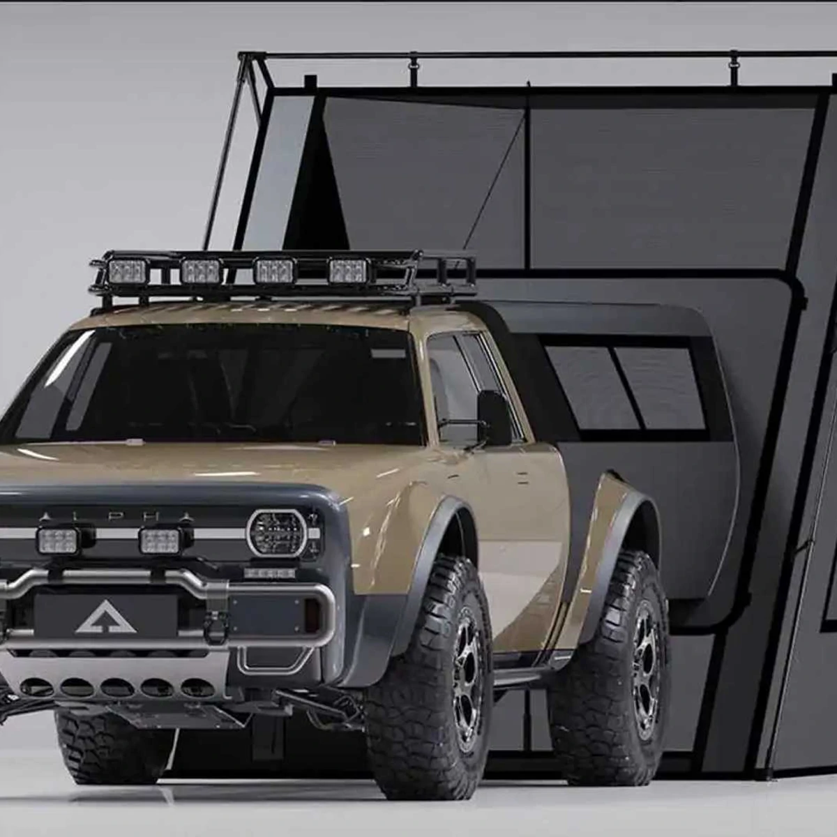 Alpha Wolf Plus Electric Pickup Revealed with Neat Accessories