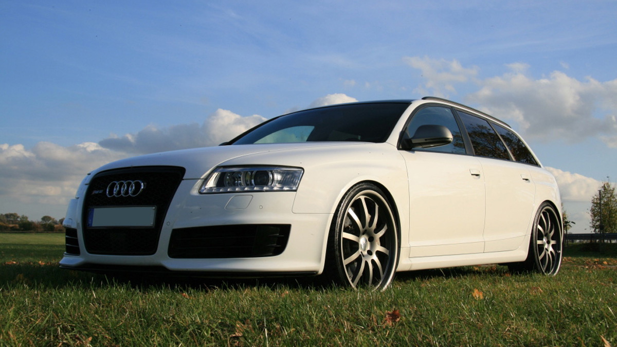 AVUS Performance Presents Audi RS6 WHITE POWER - It must be a joke