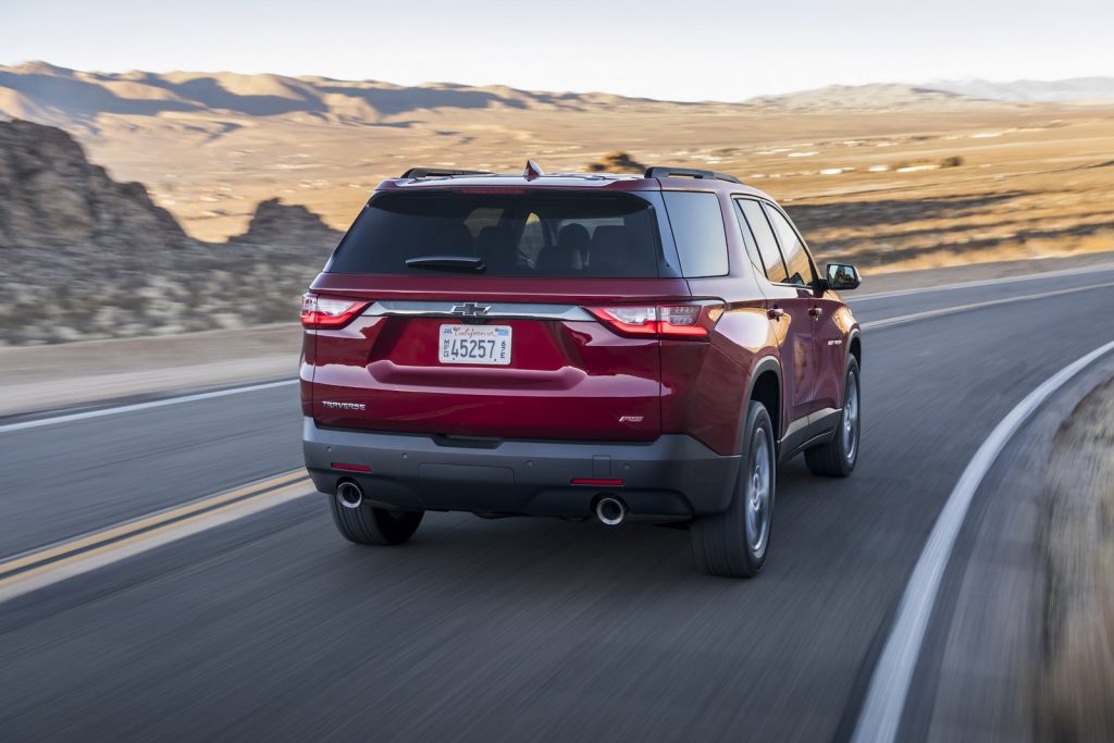 Chevy Traverse Ditches 2.0-Liter Turbo-Four Engine