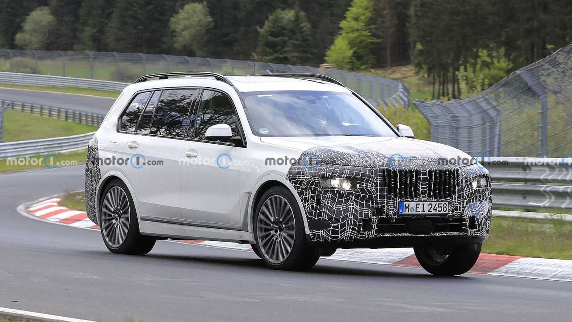 BMW X7 Facelift Reveal A Quirky Design Update At the 'Ring