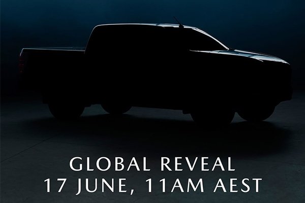 2021 Mazda BT-50 Pickup truck teaser announces June 17 debut