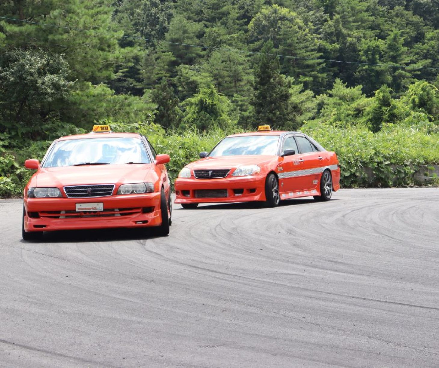 Epic Fun: Driving a Drift Taxi around the Ebisu Circuit