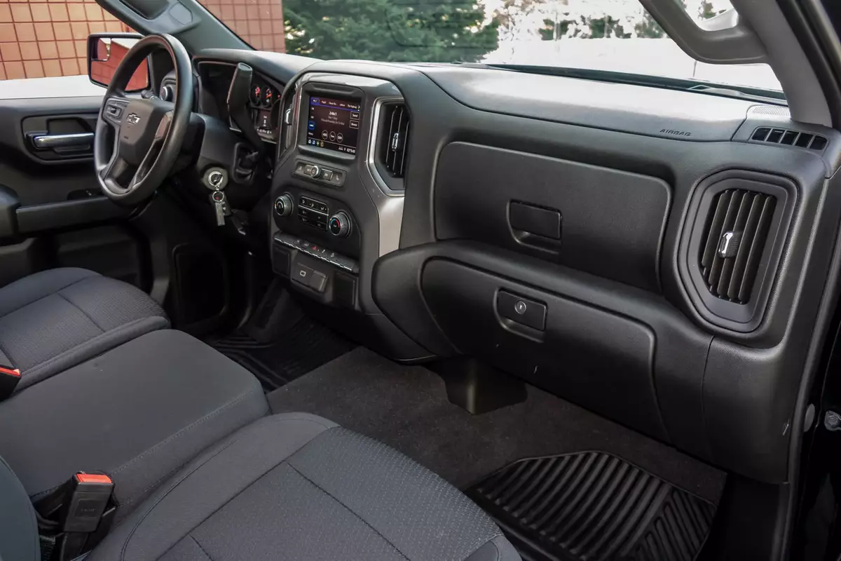 A $45,000 Chevy Silverado Comes With A Basic Steering Wheel