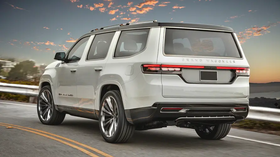 Jeep Grand Wagoneer Shows Massive Mapped Glass Roof