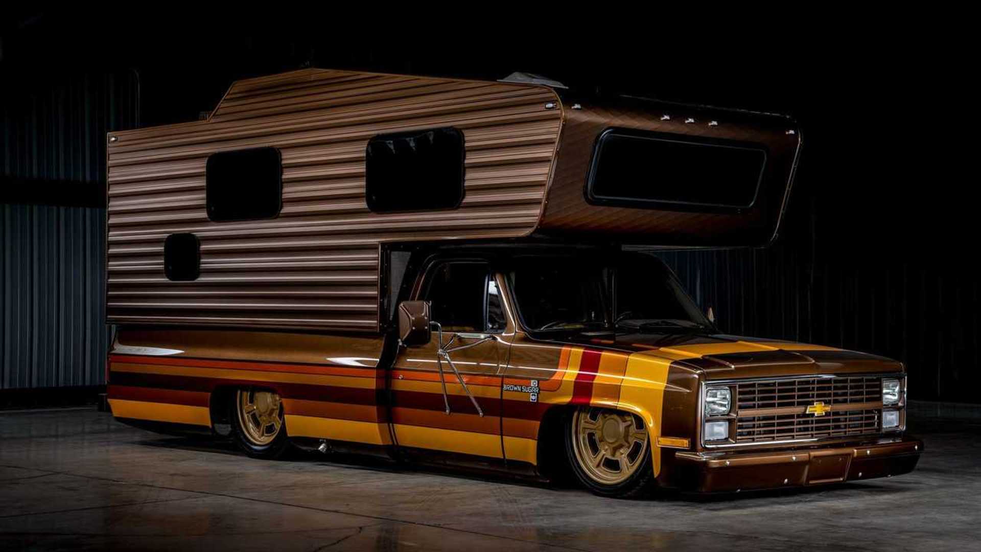 This Custom 1983 Chevy C30 Camper is For Sale